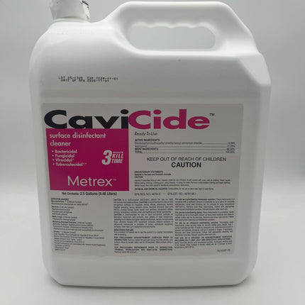 Metrex CaviCide Surface Disinfectant Cleaner, 2.5 Gallon Jug