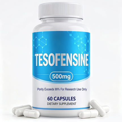 Ustuour TESOFENSINE Peptide 99% Purity 500MG 60 Capsules (3RD Party Tested)