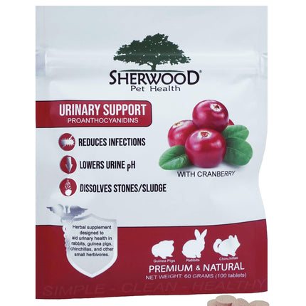 Urinary Support by Sherwood Pet Health (100 Tablets - 60 Grams)