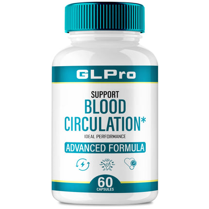 GL Pro Blood Support Capsules, GL Pro Advanced Blood Supplement Pills - Maximum Strength, All Natural Healthy Circulation & Stable Levels, Advanced GLPro Health Support Reviews (60 Capsules)