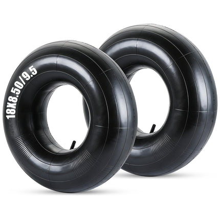 FLKQC 2Pcs 18X8.50/9.50-8 Inner Tubes with TR-13 Valve Stem
