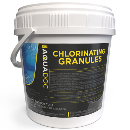 AquaDoc Hot Tub Chlorine Granules - 5 lb - Quick Dissolving Spa Chlorine for Hot Tub Sanitizer - Made in the USA
