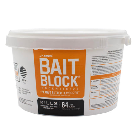 J.T. Eaton 704-PN Bait Block, Solid, 1 oz, Pail