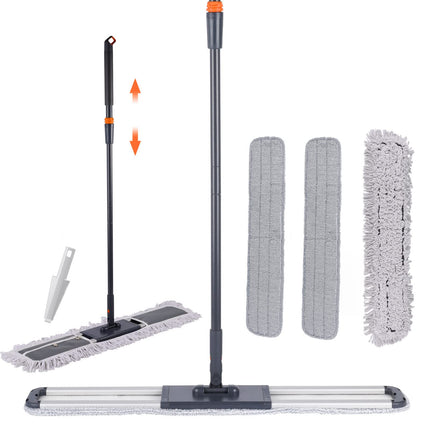 36 inch Microfiber Mop Heavy Duty Flat Dust Mop for Cleaning Floors