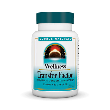 Source Naturals Wellness Transfer Factor, Supports Immune System Response* 125mg, 60 Capsules
