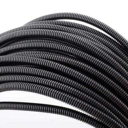 ZhiYo 100 FT 1/4" Wire Loom Split Tubing Auto Wire Conduit
