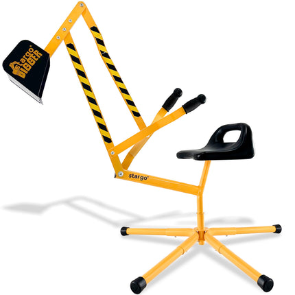 stargo - Steel Kids Excavator Ride on Toy Sand Digger for Kids rotates 360
