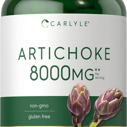 Carlyle Artichoke Extract Capsules | 200 Count | Non-GMO, Gluten Free Supplement