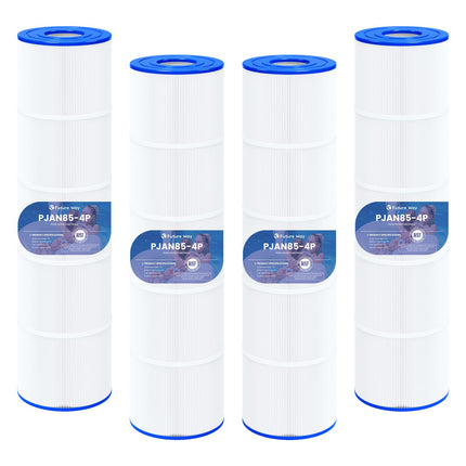 Future Way CV340 Pool Filter Cartridges Replacement for Jandy CL340, CV340, Replace Pleatco PJAN85, Jandy R0554500, Unicel C-7459, Filbur FC-6405, 4x85 sq. ft (4 Pack)