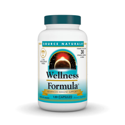 Source Naturals Wellness Formula, Advanced Immune Support - 120 Capsules