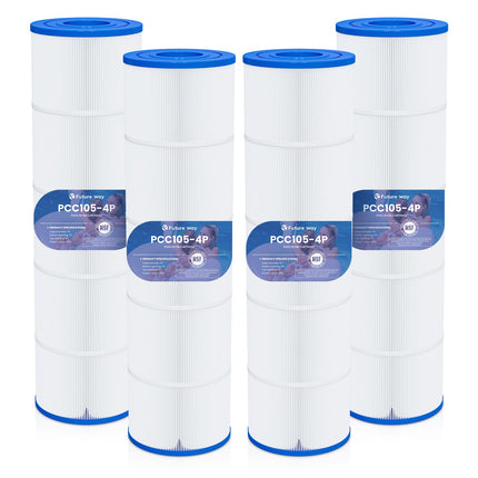 Future Way CCP420 Pool Filter Cartridges Replacement for Pentair Clean & Clear Plus 420, Replace Pentair R173576, Pleatco PCC105-PAK4, 420 sq.ft, 4-Pack