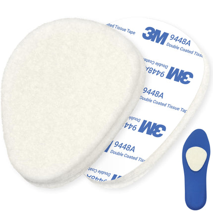 12-Pack Metatarsal Foot Pads for Pain Relief - 1/4” Thick, Ball of Foot Cushions for Women and Men, Forefoot and Sole Support, Metatarsalgia Mortons Neuroma. Metatarsal Pads Ball of Foot Cushions.