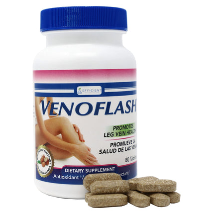 Venoflash Regular Dietary Supplement, 80 Count (Pack of 1)
