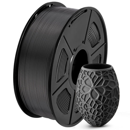 SUNLU PLA 3D Printer Filament, Black, 1KG