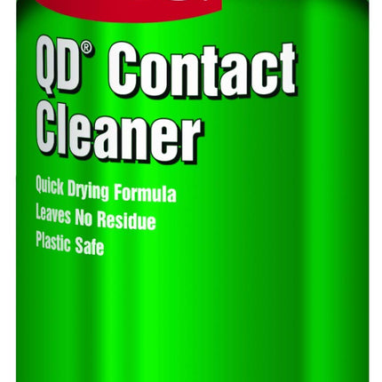 CRC QD Contact Cleaner - Quick Drying, Plastic Safe - 11 oz (12-Pack)
