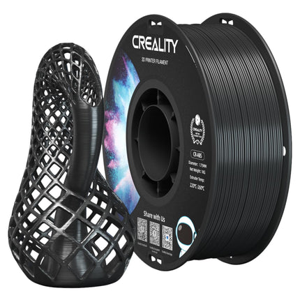 Creality ABS Filament 1.75mm, 3D Printer Filament, Excellent Resistance, Odorless Non-Toxic, Stability, Tough, 1kg(2.2lbs) Printing Filament for 3D Printer (Black)