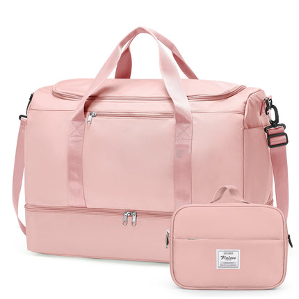 Extra Large Travel Duffle Bag,Carry on Overnight Weekend Bag with Shoes Compartment,Weekender Bags for Women for Travel Business Trips Sport Hospital
