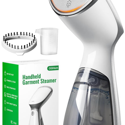 OGHom Portable Travel Handheld Steamer for Clothes, Garment Wrinkle Remover