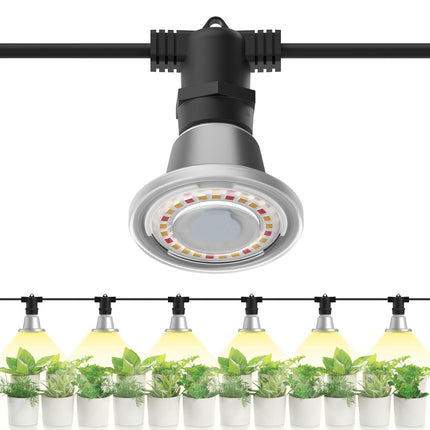SANSI Hanging Grow Light for Indoor Outdoor Plants, 72W IP65 Waterproof