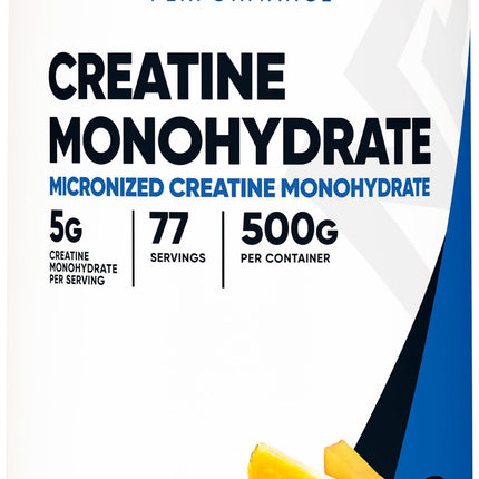 Nutricost Creatine Monohydrate Powder (Pineapple Mango, 500 Gram) - Micronized Creatine Supplement - Vegan, Non-GMO, Gluten Free