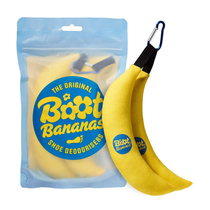 Boot Bananas Original Shoe Deodorizer | Long-Lasting, Reusable Sports Shoe Deodorizer Odor Neutralizer & Air Purifier | Eco-Conscious | Lasts 6 to 12 Months | 1 Pair