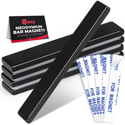 LOVIMAG Magnets Neodymium Magnet 6 Pack Strong Rare Earth Bar Adhesive