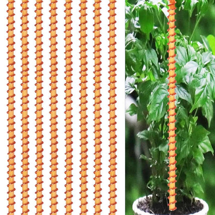 8 Pack 15" Electroculture Copper Gardening Antenna, Copperwire for Gardening, Garden Plant Stakes, Pure Coppers Rods for Garden, Electro Culture Coppers Coils Tools, Pyramid Tensor Rings Copper Kit