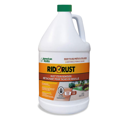American Hydro Systems 2662 Rid O' Rust Liquid Rust Stain Remover, 1 Gallon