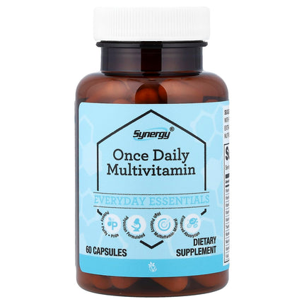 Vitacost Synergy Once Daily Multi-Vitamin - 60 Capsules