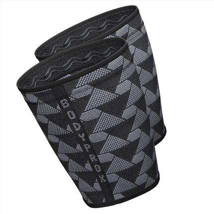 BODYPROX Thigh Compression Sleeve (1 Pair), Hamstring Compression Sleeve for Men and Women (X-Small)