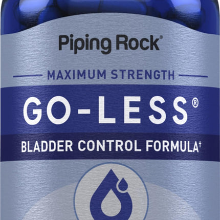 Piping Rock Bladder Control Pills for Women and Men | 90 Capsules | Maximum Strength Formula | Pumpkin Seed Extract | Non-GMO, Gluten Free Supplement