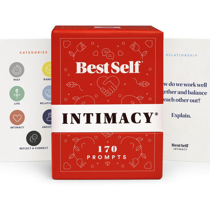 BestSelf Intimacy Deck – 170 Conversation Cards for Couples