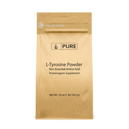 PURE ORIGINAL INGREDIENTS L-Tyrosine (1lb) Powder, Non-Essential Amino Acid Supplement