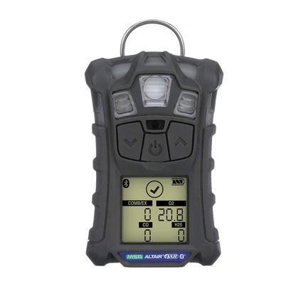 MSA 10178557 ALTAIR 4XR Multigas Detector - (O2, H2S, CO), Color: Charcoal, Battery Powered, Portable Gas Monitor, Durable, Handheld, UL/CSA Approval, 1 Count