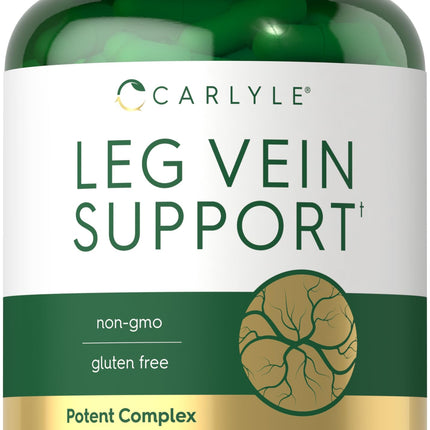 Carlyle Leg Vein Supplement | 180 Capsules | Supports Healthy Vein Function | Non-GMO, Gluten Free