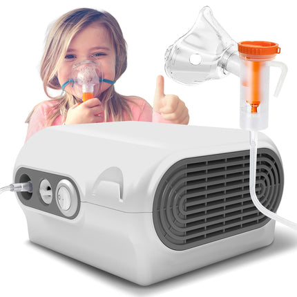 Quvidi Nebulizer for Adults and Kids,Nebulizer with Nebulizer Mask, Mouthpiece and Tubing for Home Use