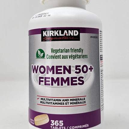 Kirkland Signature Women 50+ Multivitamin, 365 Tablets