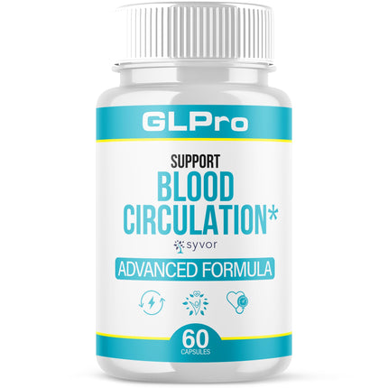 GLPro Blood Capsules, Official GLPro Blood Health Support Pills with All Natural Ingredients, Advanced Formula Supplement with Maximum Strength Premium Vitamins for Women and Men (60 Capsules)