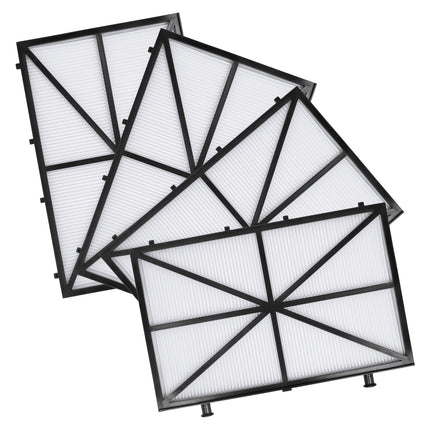 Future Way 4 Pack Ultra Fine Cartridge Filter Panels Compatible with Dolphin Nautilus CC Plus and M400/M500 Robotic Pool Cleaner Filters, Replace #9991432-R4