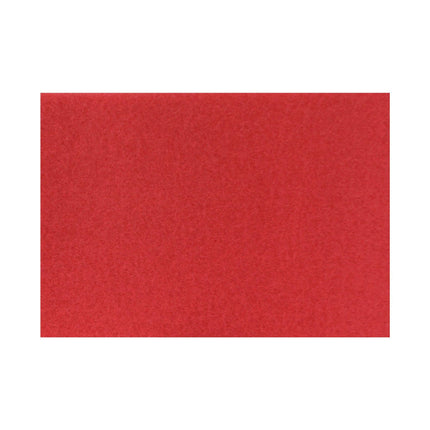 Americo Red Buffer Floor Pad, For Light Cleaning and Buffing, 14"x20", 5 Pads/Case, Made of 100% Recycled Content, USA Made
