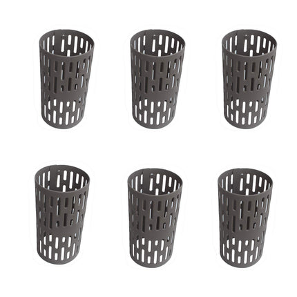 Plastic Tree Trunk Protectors, Nursery Mesh Bark Guard - 6 Pack