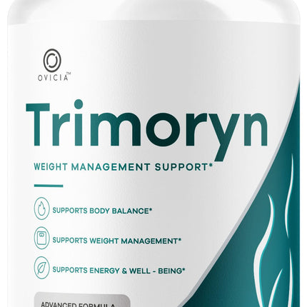 Trimoryn Capsules - Official Trimoryn Pills Advanced Support for Maximum Strength, All Natural Ingredients Premium Vitamins for Overal Health & Wellness Reviews, 60 Capsules for 1 Month