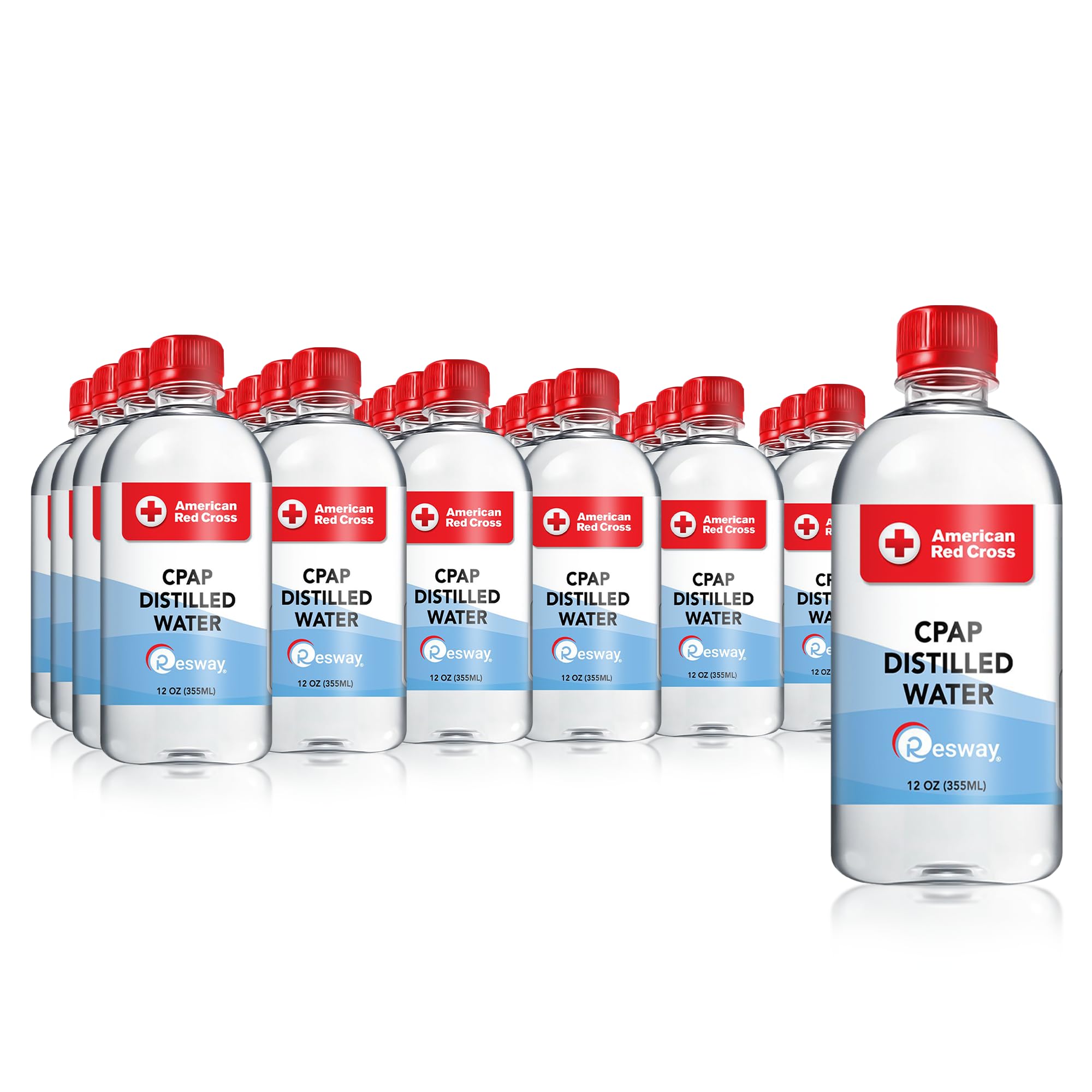 Resway Resway American Red Cross Distilled Water | Travel Bottles for Resmed ...