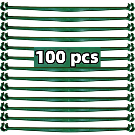 100Pcs Stake Arms for Tomato Cage, 11.8 inch Tomato Stake Connectors, Expandable Support Trellis Connectors for 11mm Stakes for Garden Climbing Plants Vegetables