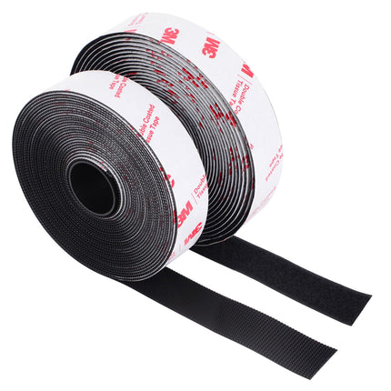 Hook and Loop Tape 1in x 20ft, Heavy Duty Adhesion Strip