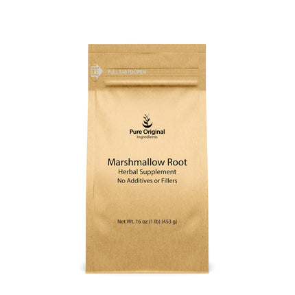 PURE ORIGINAL INGREDIENTS Marshmallow Root Extract (1 lb), Powder, Herbal Supplement