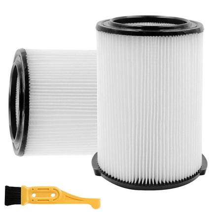 2-Pack VF4000 Replacement Filter for Ridgid 72947 Standard Wet dry Vac 5 to 20 Gallon 6-9 Gal Husky Vacuum Compatible WD5500 WD0671 RV2400A RV2600B Vac