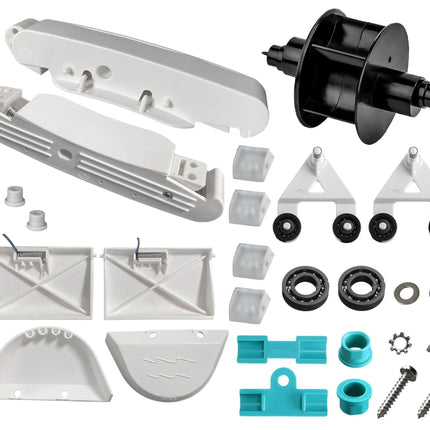 AXV417WHP Pool Cleaner Pod Swing Kit and AXV621DAT A-Frame/Turbine Kit, Fit for Hayward, Navigator, Arneson, Pool Vac Plus, Pool Vac Ultra Pool Cleaner