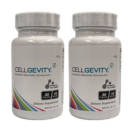 Cellgevity, Advanced Riboceine Technology, 30 Vegetable Capsules, 15 Servings (Pack of 2)