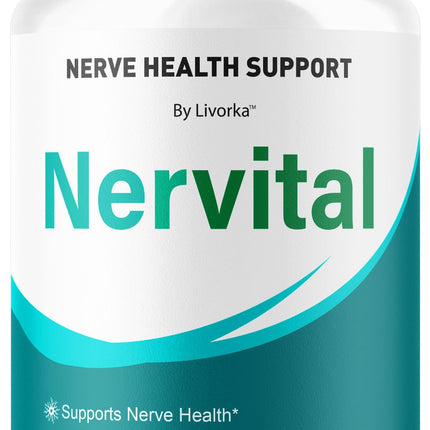 Nervital Capsules - Official Advanced Premium Formula Nerve Health Support, All Natural Nervital Supplement Vitamins for Overall Health & Wellness Reviews, 60 Capsules for 1 Month